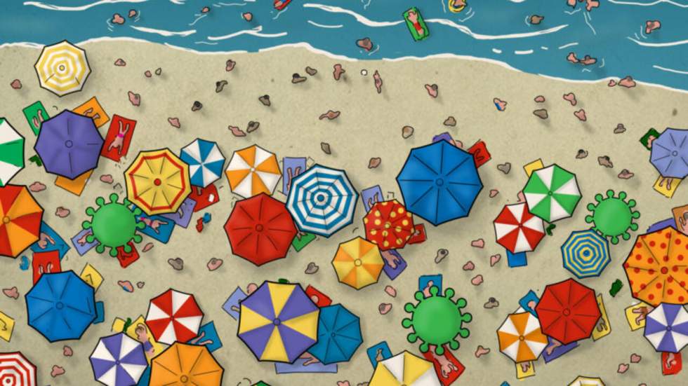 L'actu en dessin : le retour du coronavirus pendant les vacances d'été L'actu en dessin : le retour du coronavirus pendant les vacances d'été
