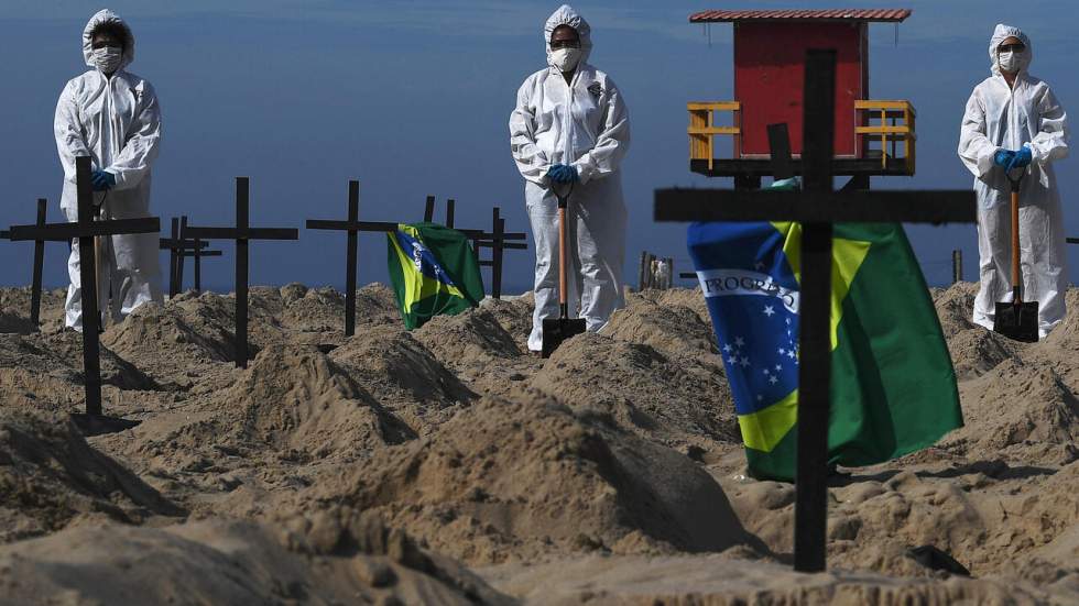 L'épidémie de Covid-19 atteint un "plateau" au Brésil