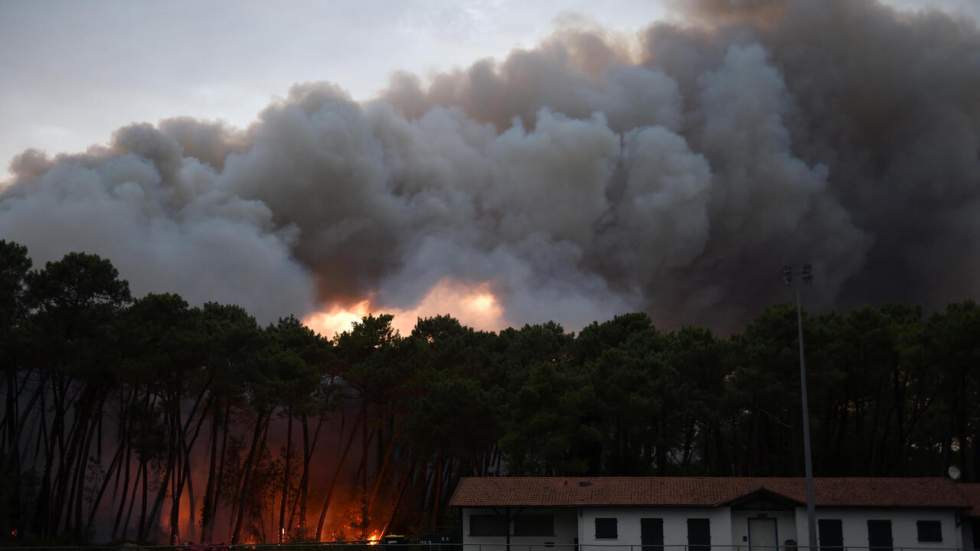 Un incendie ravage 165 hectares de végétation dans le sud-ouest de la France