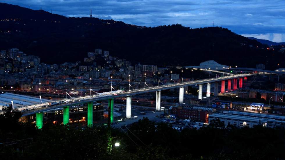Italie : deux ans après son effondrement, le nouveau viaduc de Gênes a été inauguré Italie : deux ans après son effondrement, le nouveau viaduc de Gênes a été inauguré