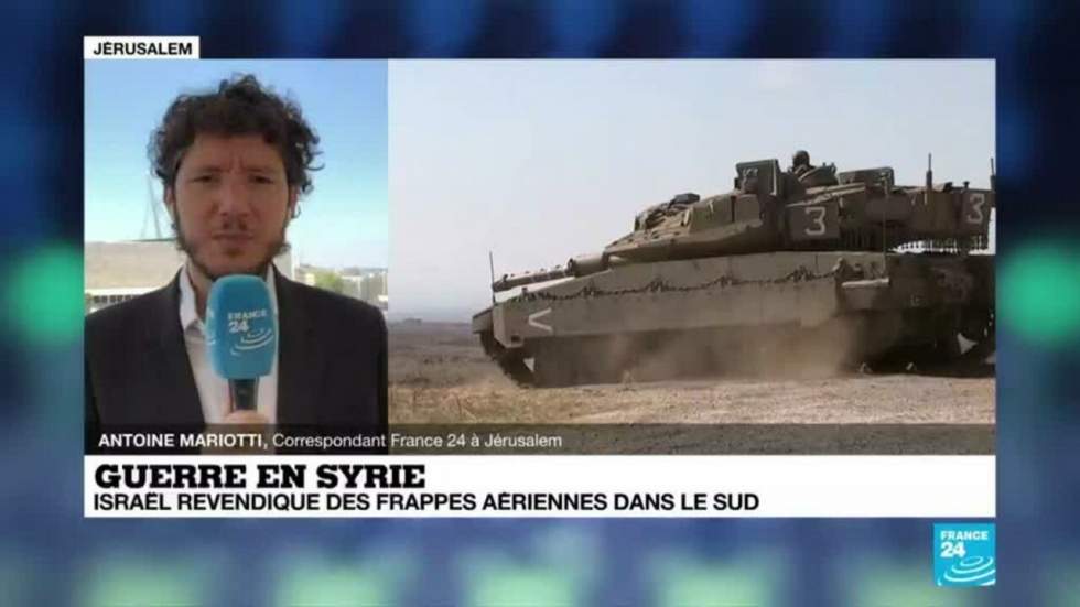 En représailles à un incident frontalier, Israël mène des frappes dans le sud de la Syrie