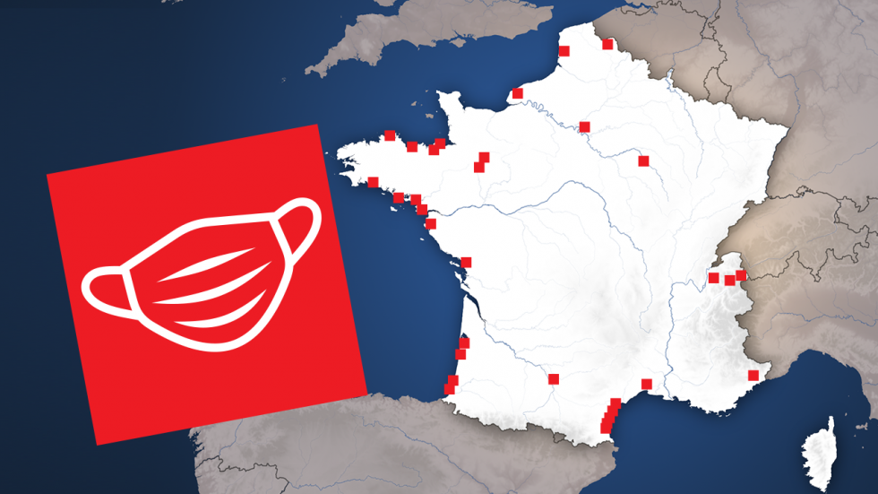 Quelles sont les villes de France où le masque est obligatoire en extérieur ? Quelles sont les villes de France où le masque est obligatoire en extérieur ?