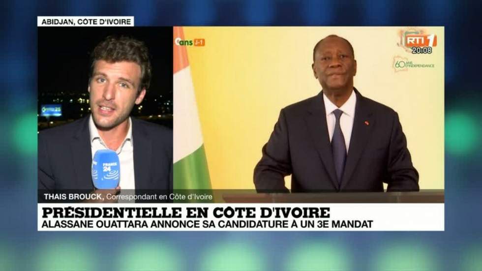 Le président ivoirien Alassane Ouattara candidat à un troisième mandat Le président ivoirien Alassane Ouattara candidat à un troisième mandat