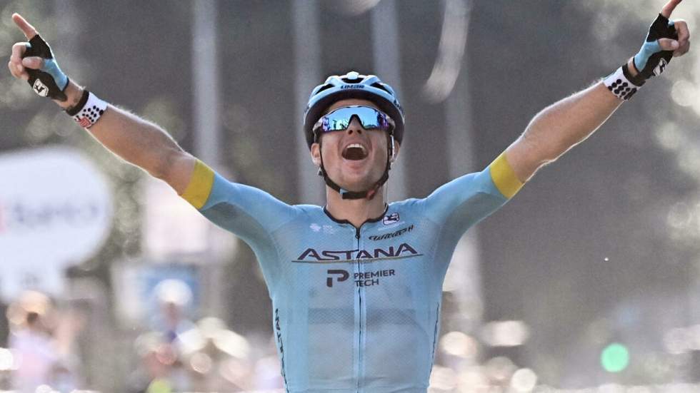 Cyclisme : Jakob Fulsglang s'adjuge le Tour de Lombardie, le prodige Evenepoel victime d'une chute