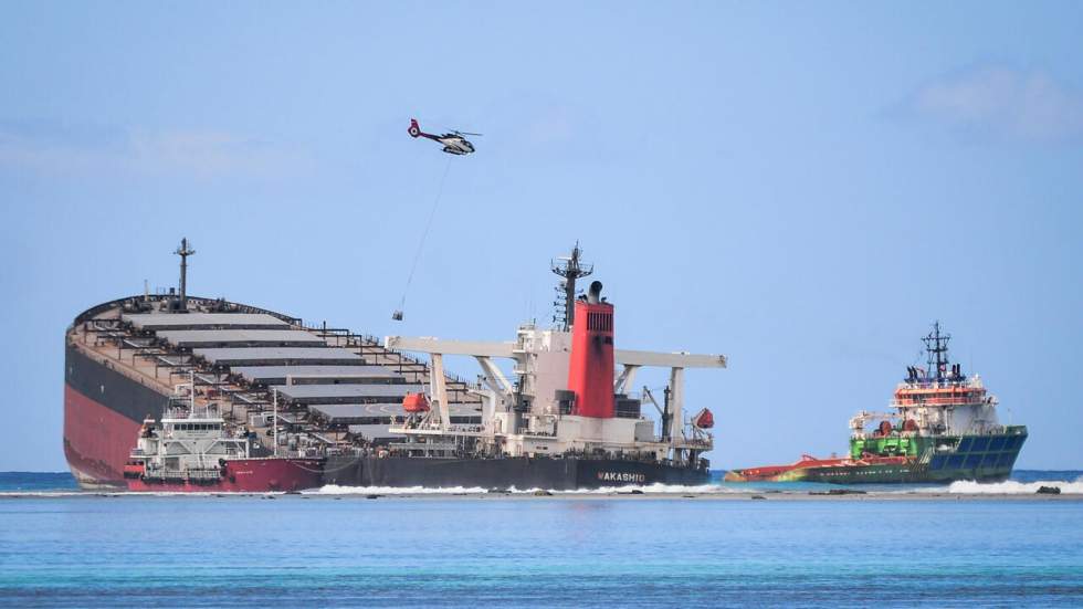 Marée noire à l'île Maurice : le capitaine du bateau arrêté