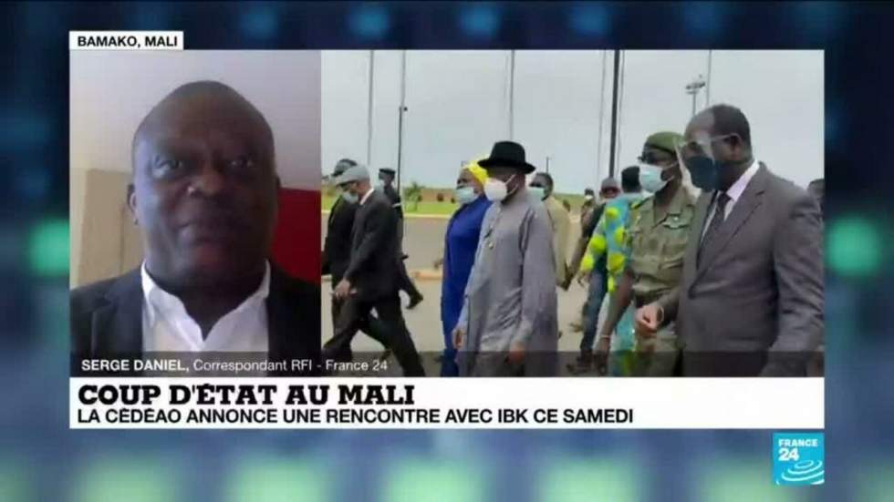 Mali : une délégation de la Cédéao a rencontré la junte et le président déchu