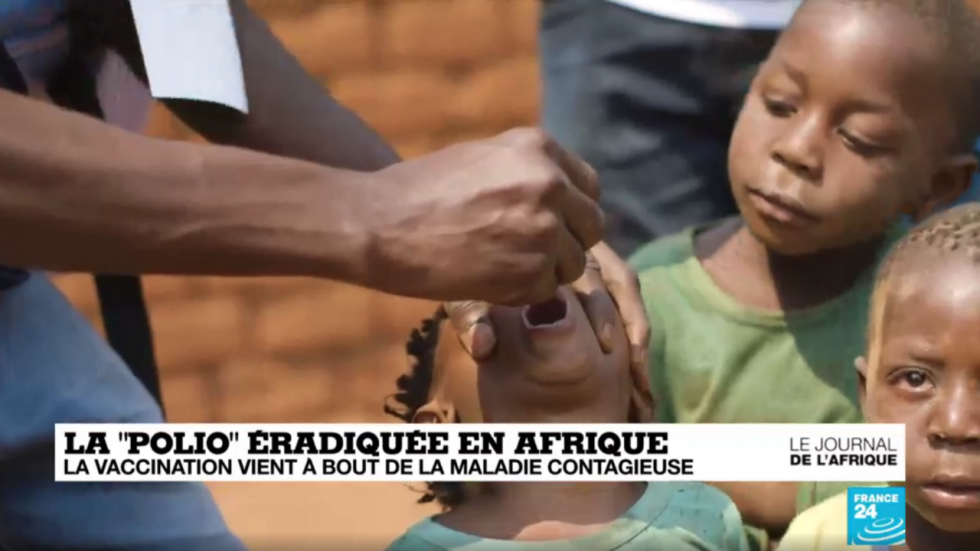 L'épidémie de polio éradiquée en Afrique, quatre ans après le recensement des derniers cas