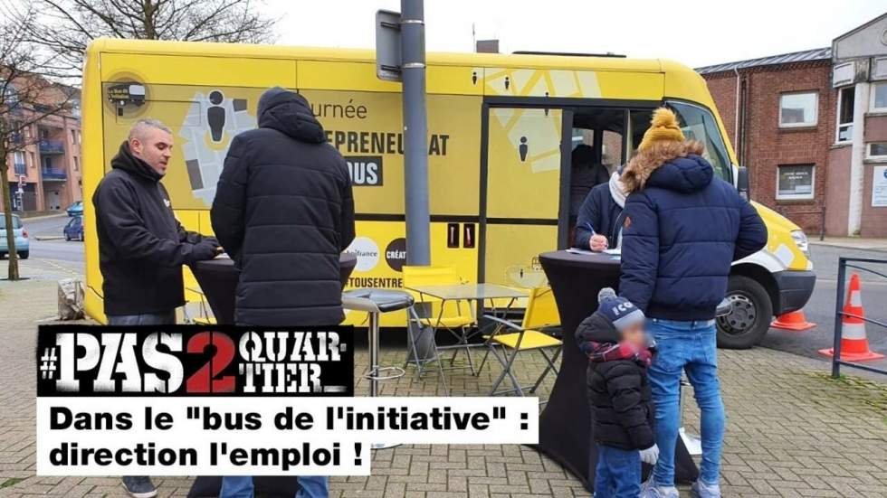 Dans le "bus de l'initiative", direction l'emploi !