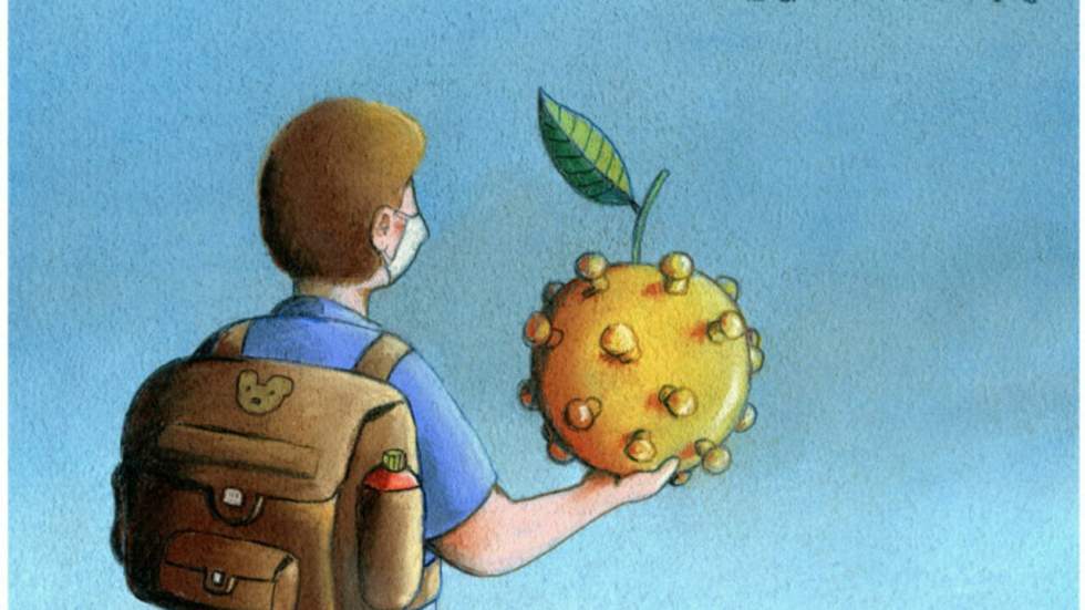 L'actu en dessin : le Covid-19 au programme de la rentrée L'actu en dessin : le Covid-19 au programme de la rentrée