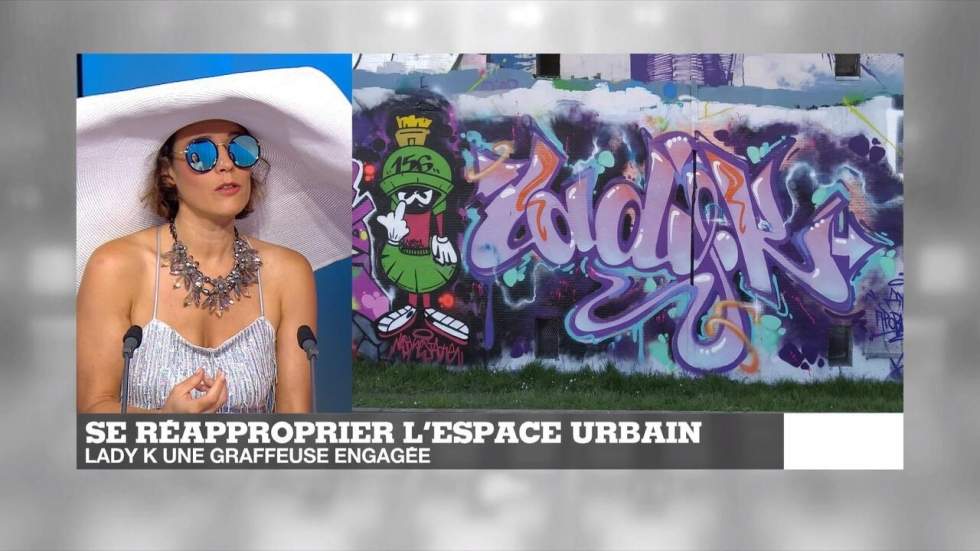 Lady K : l'émancipation par le graff