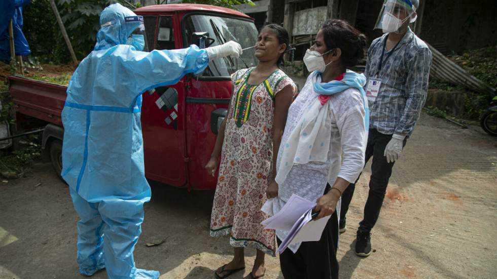 Covid-19 : plus de 78 000 cas recensés en 24 heures en Inde, un record mondial