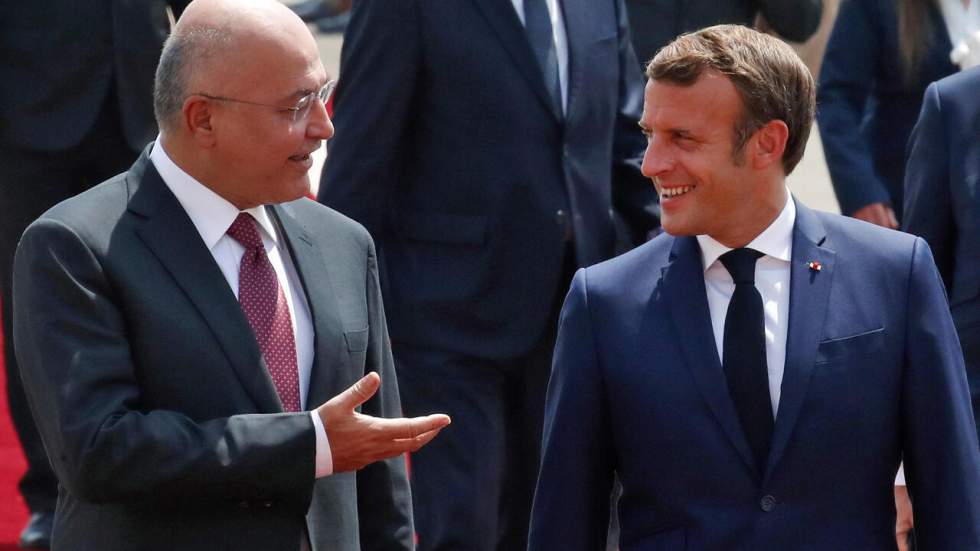À Bagdad, Emmanuel Macron affirme son soutien à la "souveraineté" de l'Irak À Bagdad, Emmanuel Macron affirme son soutien à la "souveraineté" de l'Irak