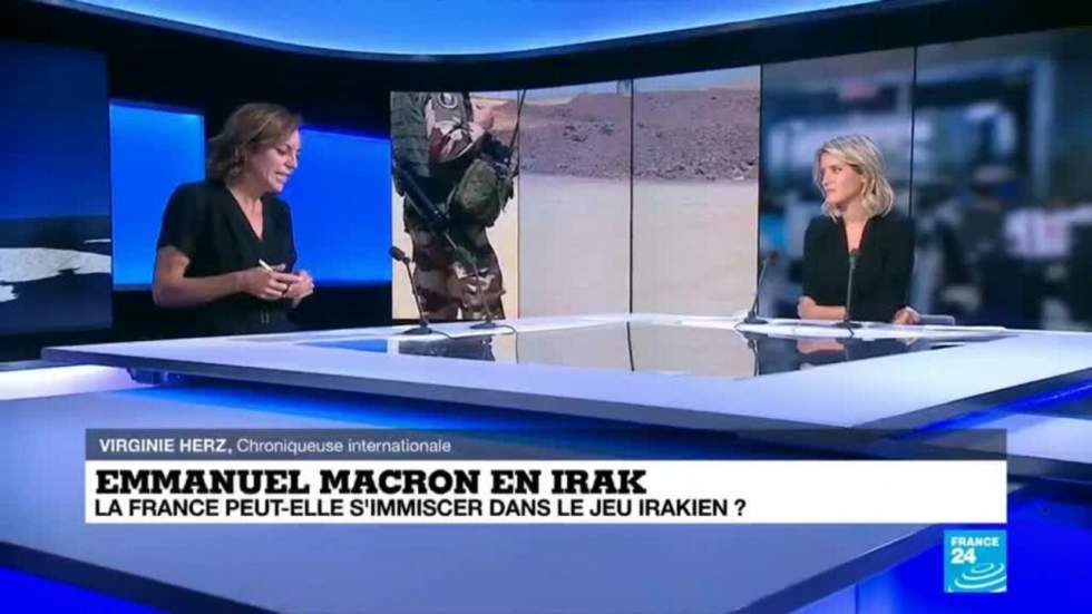 À Bagdad, Emmanuel Macron affirme son soutien à la "souveraineté" de l'Irak À Bagdad, Emmanuel Macron affirme son soutien à la "souveraineté" de l'Irak