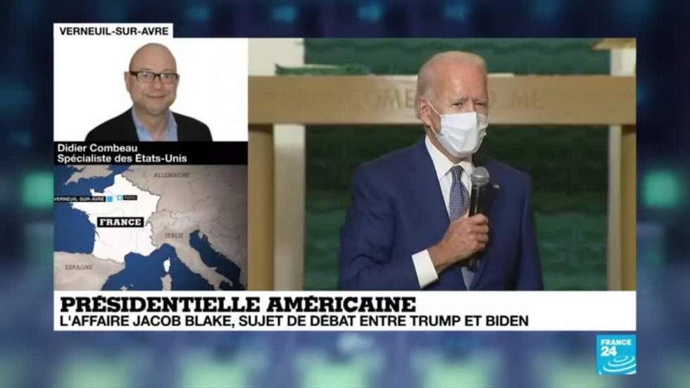 Joe Biden rencontre la famille de Jacob Blake, au cœur des manifestations à Kenosha