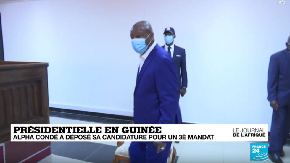 Guinée-Conakry : Alpha Condé officiellement candidat à un troisième mandat présidentiel