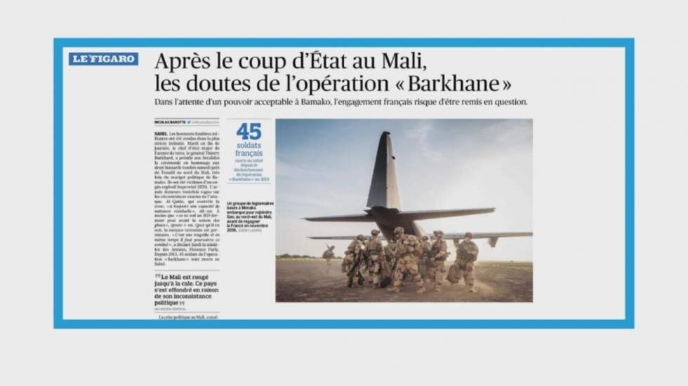 "Après le coup d'Etat au Mali, les doutes de l'opération Barkhane"