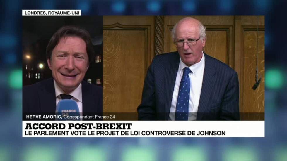 Brexit : le texte controversé de Boris Johnson adopté par la Chambre des communes Brexit : le texte controversé de Boris Johnson adopté par la Chambre des communes