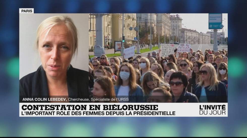 Anne-Colin Lebedev : "La Biélorussie vit une révolution féminine, pas féministe" Anne-Colin Lebedev : "La Biélorussie vit une révolution féminine, pas féministe"