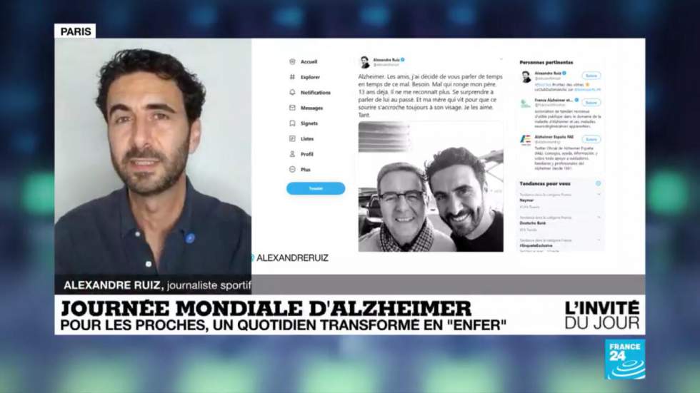 Alexandre Ruiz : "La maladie d’Alzheimer est une descente inexorable"