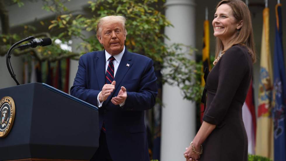 Donald Trump nomme la juge conservatrice Amy Coney Barrett à la Cour suprême Donald Trump nomme la juge conservatrice Amy Coney Barrett à la Cour suprême