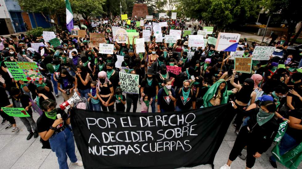 Marche dans les rues de Mexico pour réclamer la légalisation de l'avortement