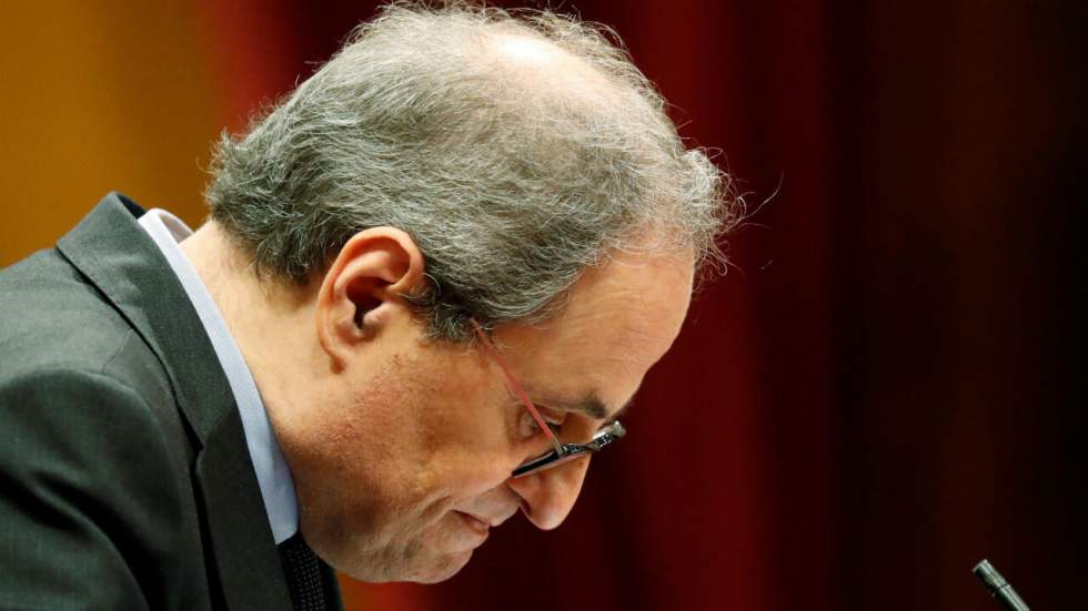 Espagne : destitué, le président catalan Quim Torra veut poursuivre le combat Espagne : destitué, le président catalan Quim Torra veut poursuivre le combat