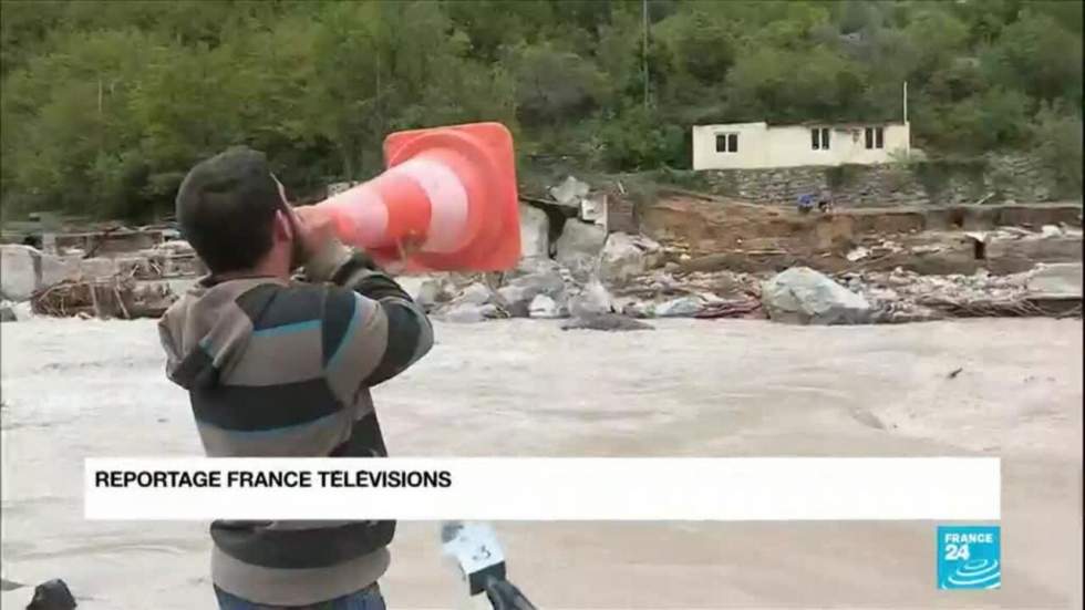 Tempête Alex : les secours intensifient leurs efforts à la frontière franco-italienne