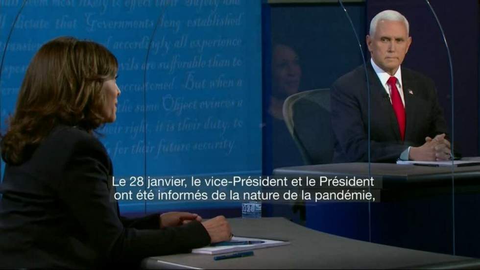 États-Unis : Kamala Harris et Mike Pence offrent aux téléspectateurs un débat courtois