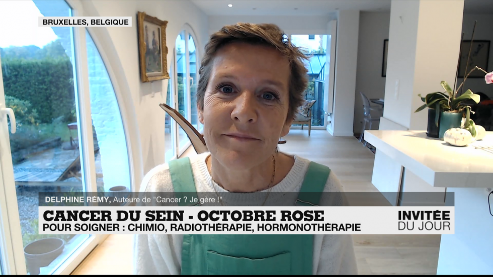 Delphine Remy : "Le cancer du sein, ça n'est pas un petit cancer"