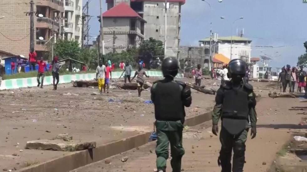 Présidentielle en Guinée : après les violences, l'armée réquisitionnée Présidentielle en Guinée : après les violences, l'armée réquisitionnée