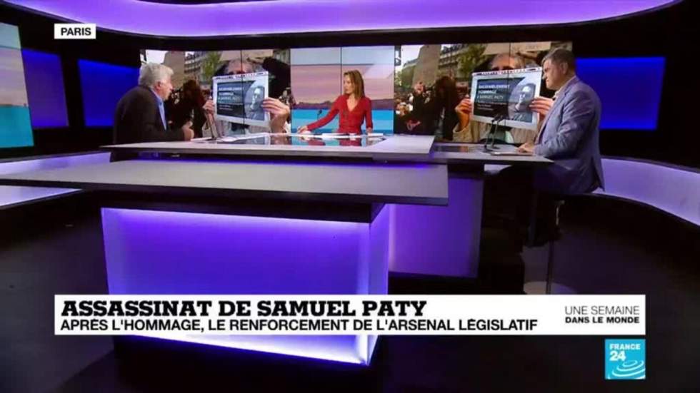 Assassinat de Samuel Paty : après l'hommage, le renforcement de l'arsenal législatif