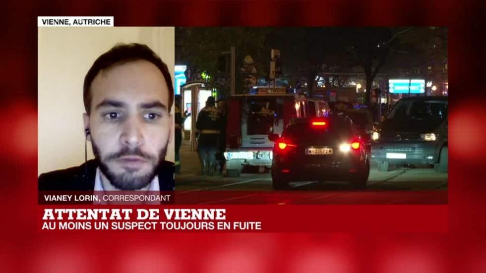 Fusillade "terroriste" à Vienne : plusieurs morts, au moins un suspect toujours en fuite