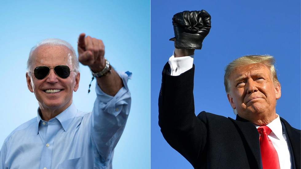 Donald Trump et Joe Biden terminent leur campagne avant un scrutin historique