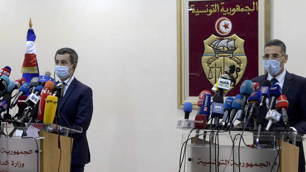 Gérald Darmanin reçu à Tunis pour parler radicalisation et expulsions