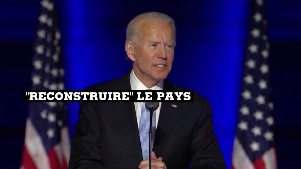 Joe Biden veut relancer l'économie par les infrastructures et par un "green deal" Joe Biden veut relancer l'économie par les infrastructures et par un "green deal"