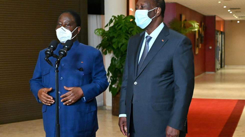 Côte d'Ivoire : Alassane Ouattara et l'opposant Henri Konan Bédié "brisent la glace"