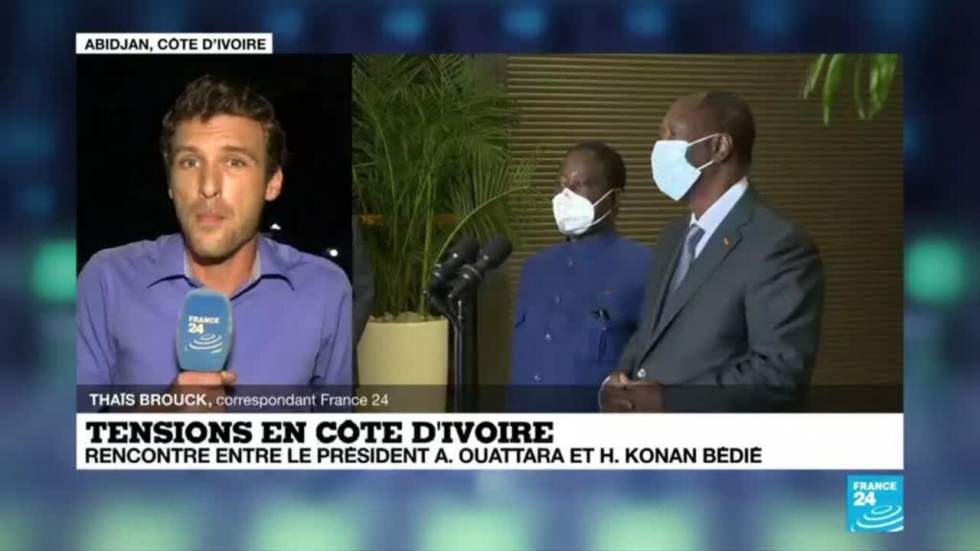 Côte d'Ivoire : Alassane Ouattara et l'opposant Henri Konan Bédié "brisent la glace"