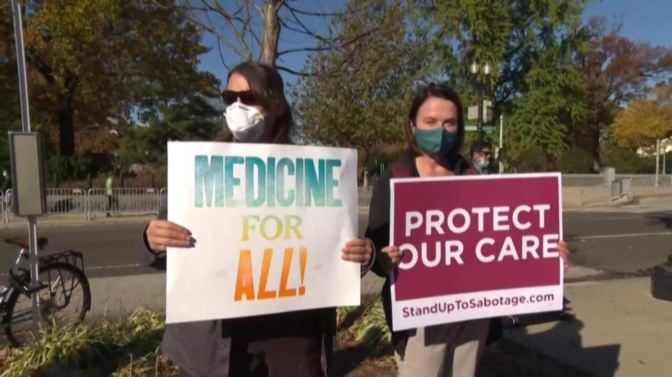 États-Unis : l’assurance santé "Obamacare" débattue à la Cour Suprême États-Unis : l’assurance santé "Obamacare" débattue à la Cour Suprême