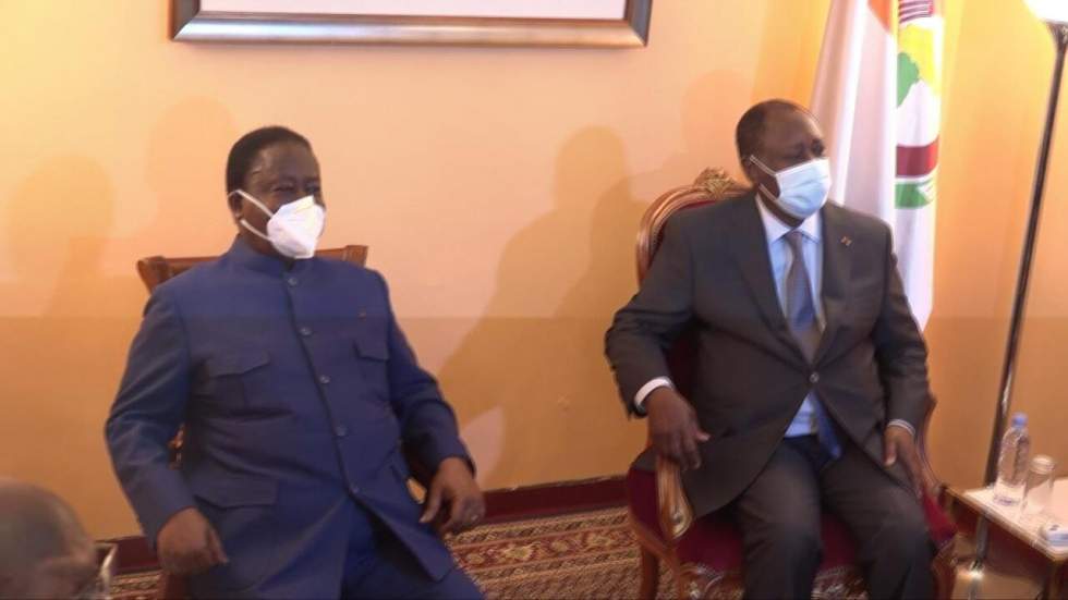 Côte d'Ivoire : rencontre entre Ouattara et Bédié pour "briser la glace"