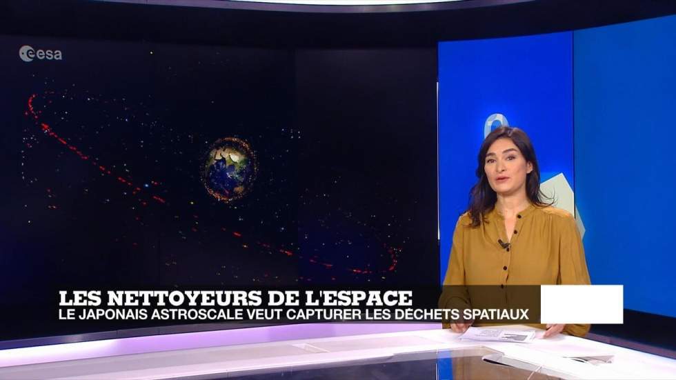 Les nettoyeurs de l'espace : Astroscale veut déployer un satellite chasseur de débris spatiaux Les nettoyeurs de l'espace : Astroscale veut déployer un satellite chasseur de débris spatiaux