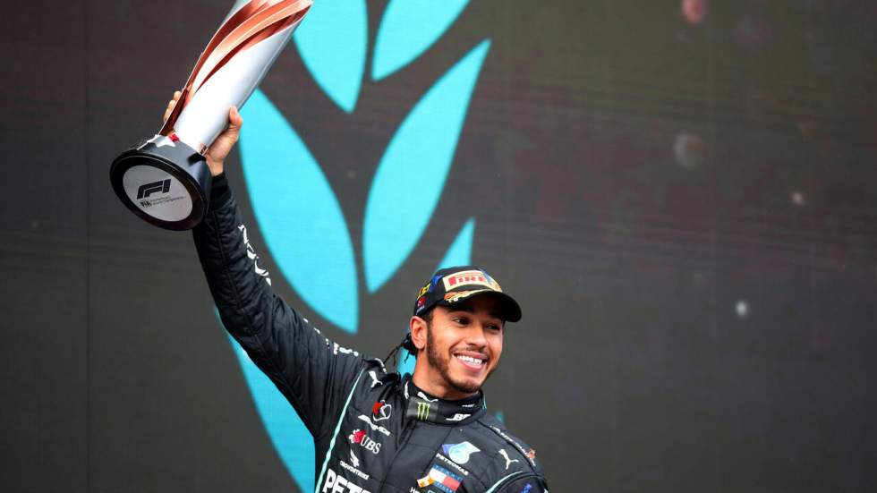 Formule 1 : Lewis Hamilton égale le record mondial de sept titres de Schumacher