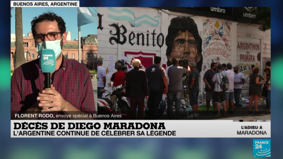 Mort de Maradona : l'Argentine rend hommage à son "gamin en or"