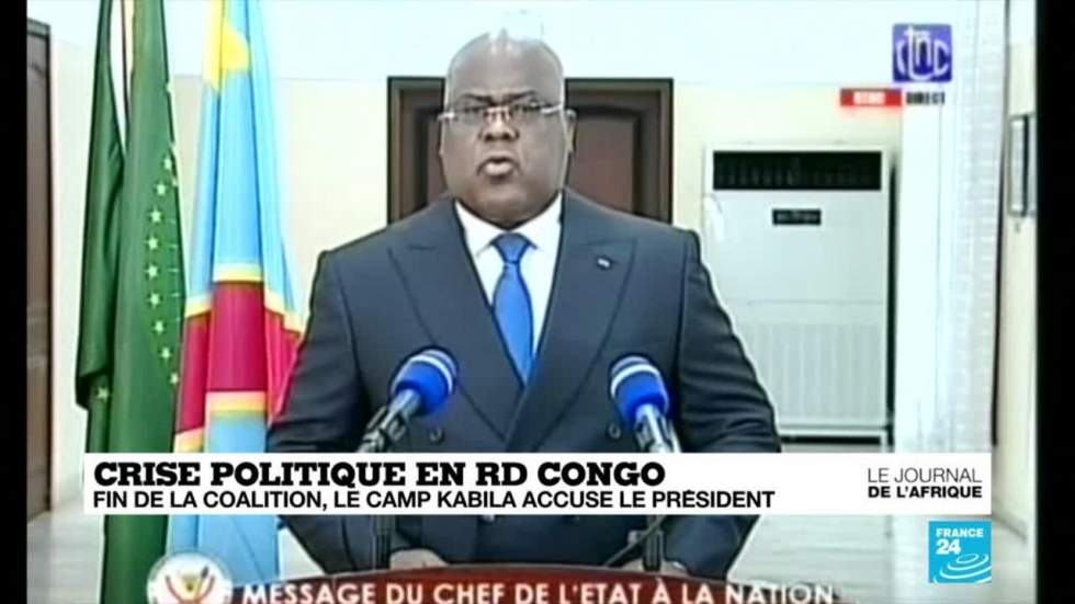 La RD Congo s'enfonce dans la crise politique, incidents au Parlement La RD Congo s'enfonce dans la crise politique, incidents au Parlement