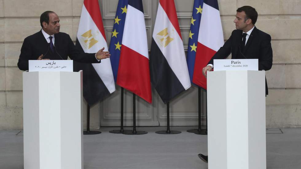 Macron ne veut pas conditionner aux droits de l'homme la coopération avec l'Égypte Macron ne veut pas conditionner aux droits de l'homme la coopération avec l'Égypte