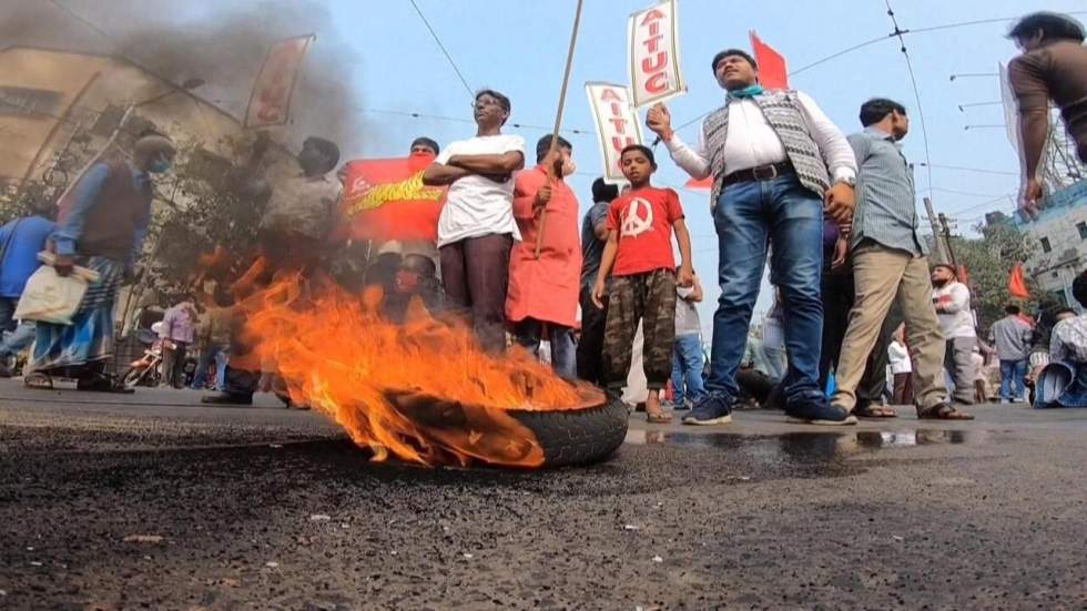 Les agriculteurs indiens contre la libéralisation de leur secteur Les agriculteurs indiens contre la libéralisation de leur secteur