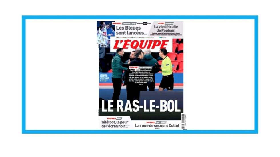 Racisme dans le football : "Ras-le-bol"