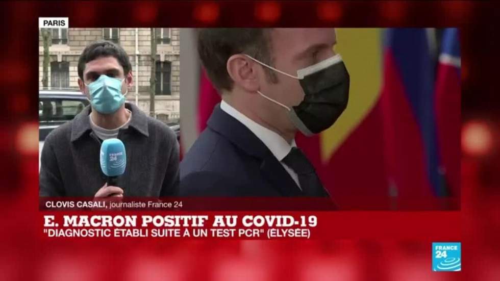 Emmanuel Macron, testé positif au Covid-19, va s'isoler pendant sept jours