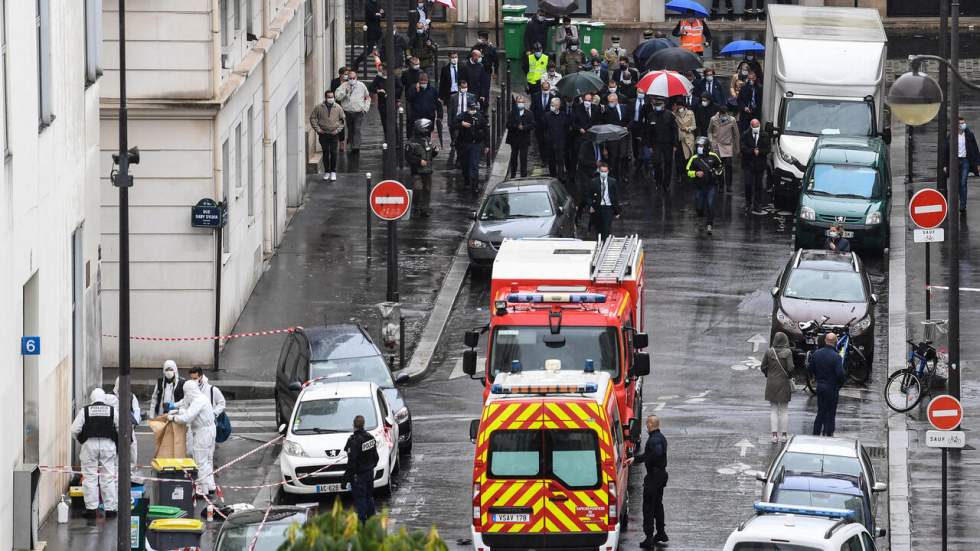 Attaque au hachoir de Charlie Hebdo : quatre personnes mises en examen et incarcérées Attaque au hachoir de Charlie Hebdo : quatre personnes mises en examen et incarcérées