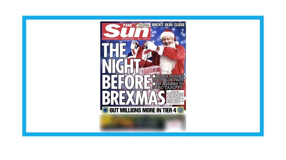 Brexit : "Un accord de Noël ?" Brexit : "Un accord de Noël ?"