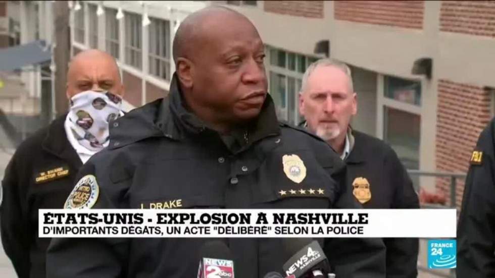 Explosion à Nashville : un "acte intentionnel" selon la police